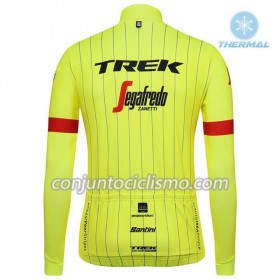 Maillot Invierno Termico 2018 Trek-Segafredo N002